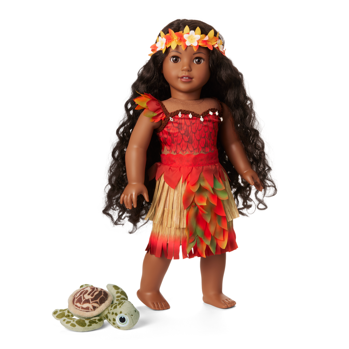 Disney Moana Doll, Wayfinder Outfit & Sea Turtle Plush by American Girl®