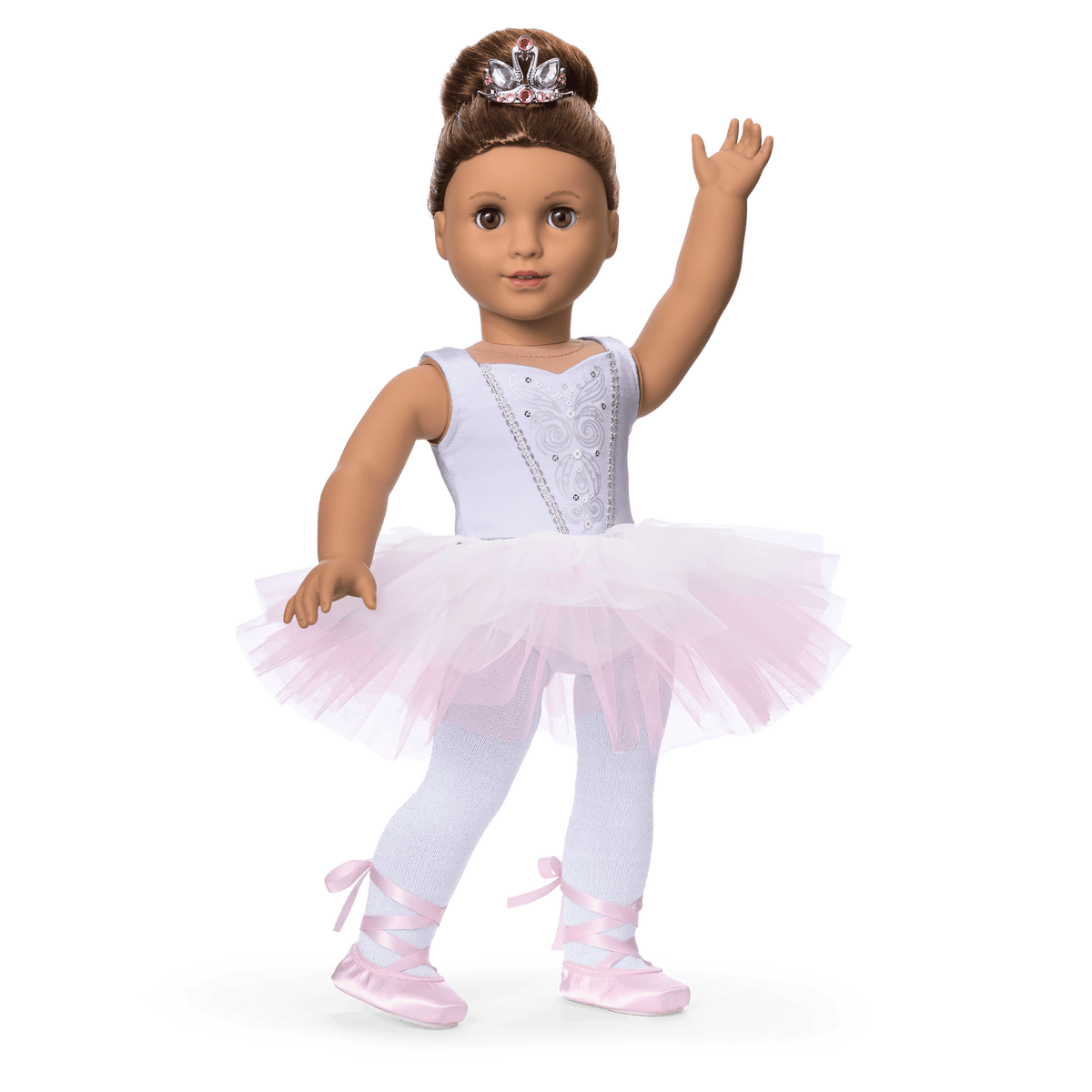 My First Ballet Recital Costume for 18-inch Dolls