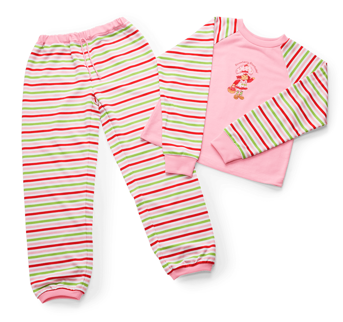 Courtney’s™ Strawberry Shortcake™ PJs for Girls & 18-inch Dolls (Historical Characters)