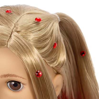 July Ruby Beauty Outfit for 18-inch Dolls