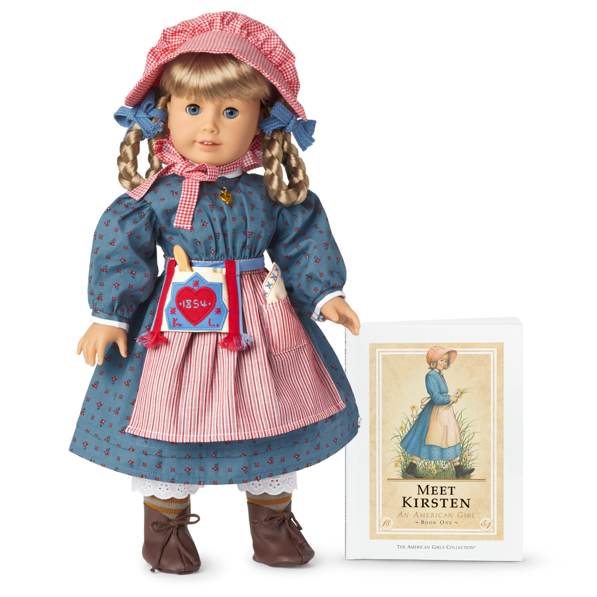 Kirsten Larson™ 18-inch Doll, Book & Accessories (Historical Characters)