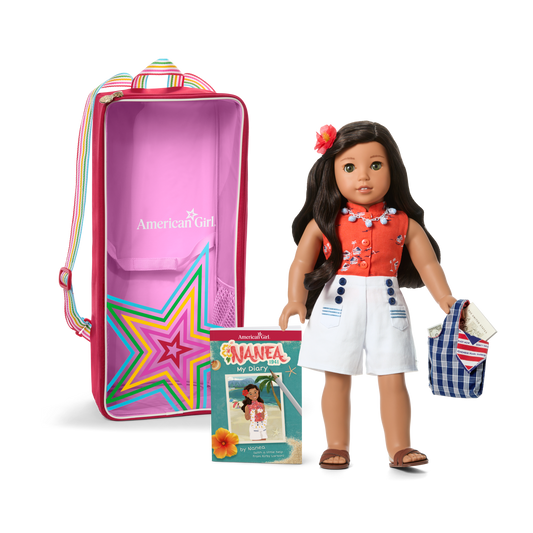 Nanea™ 18-inch Doll, Book, Accessories & Doll Carrier (Historical Characters)