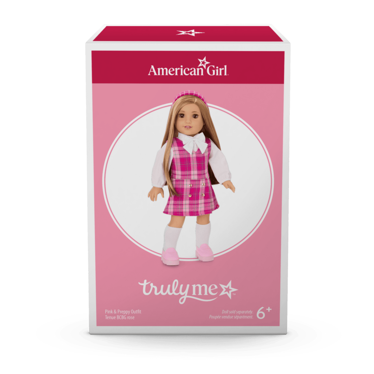 Pink & Preppy Outfit for 18-inch Dolls