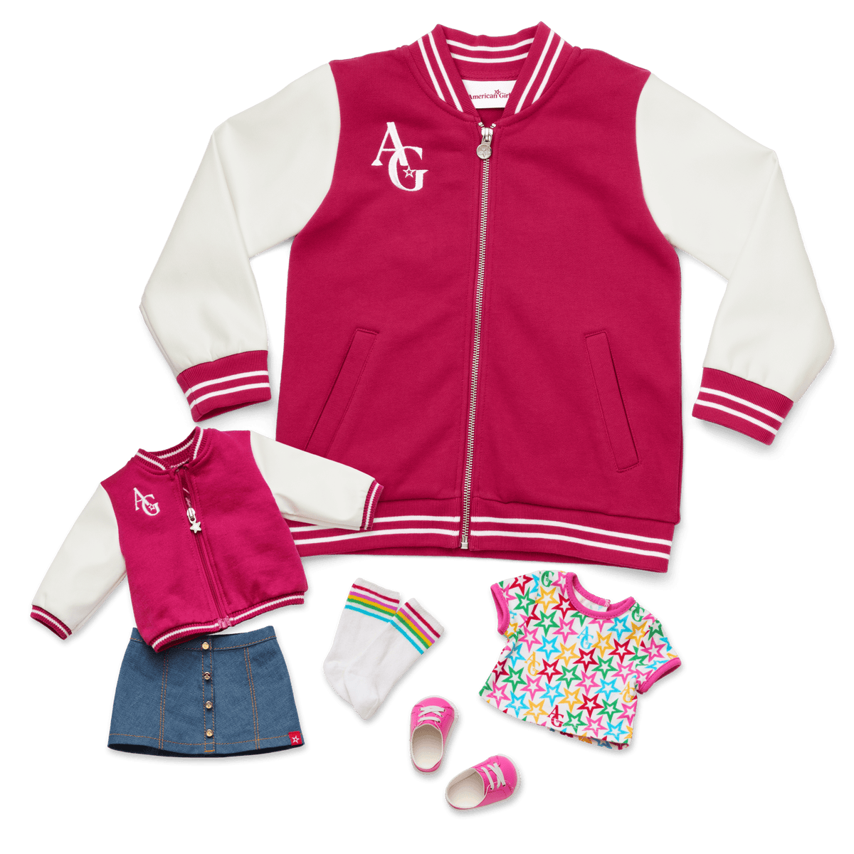 AG™ Star Squad Varsity Jacket for Adults