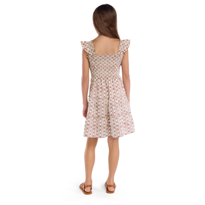 American Girl® x Hill House Home Tiny Ellie Nap Dress for Girls (Felicity™ Print)