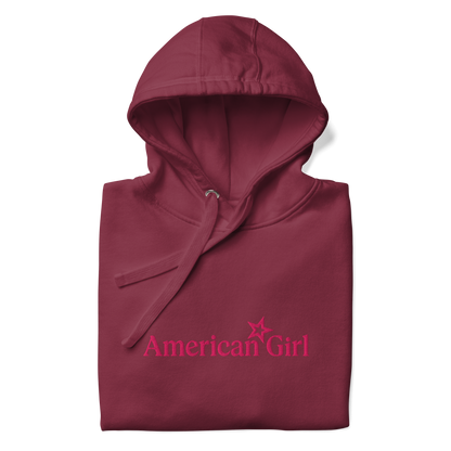 American Girl® Burgundy Hoodie for Adults