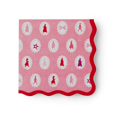 American Girl™ x Bonjour Fête Classic Characters Small Napkins (Set of 20)