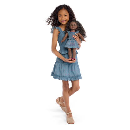 American Girl® x Hill House Home Tiny Paz Nap Set for Girls (Kirsten™ Print)