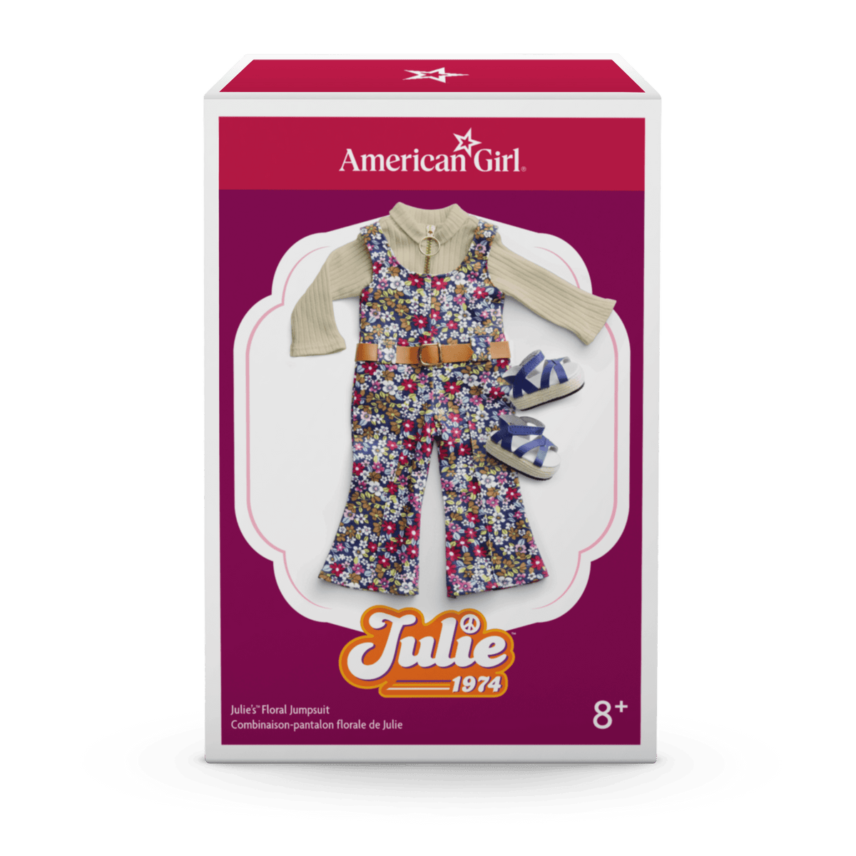 Julie’s™ Floral Jumpsuit for 18-inch Dolls (Historical Characters)
