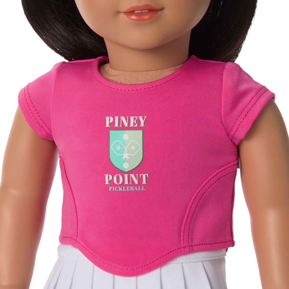 Raquel's™ Piney Point Pickleball Outfit for 18-inch Dolls (Girl of the Year™ 2026)