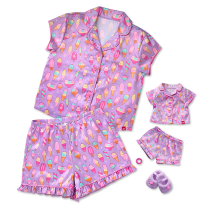 Sweet Dreams PJs for Girls & 18-inch Dolls