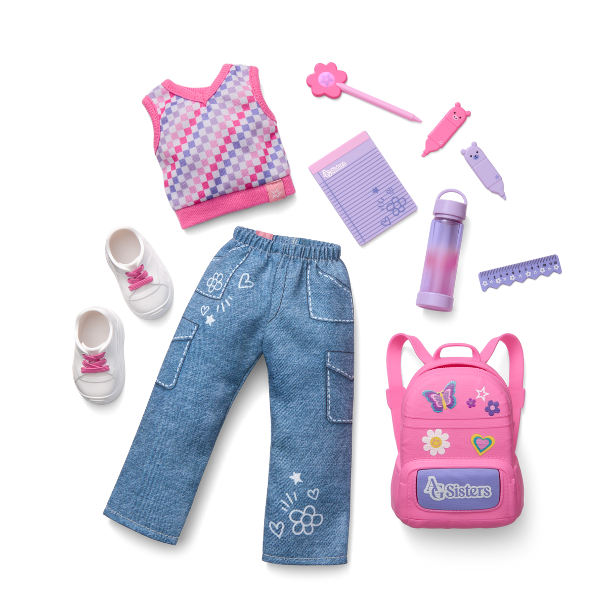 AG Sisters™ School Style Fashion Set
