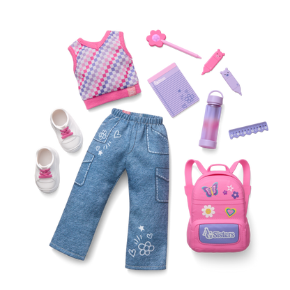 AG Sisters™ School Style Fashion Set