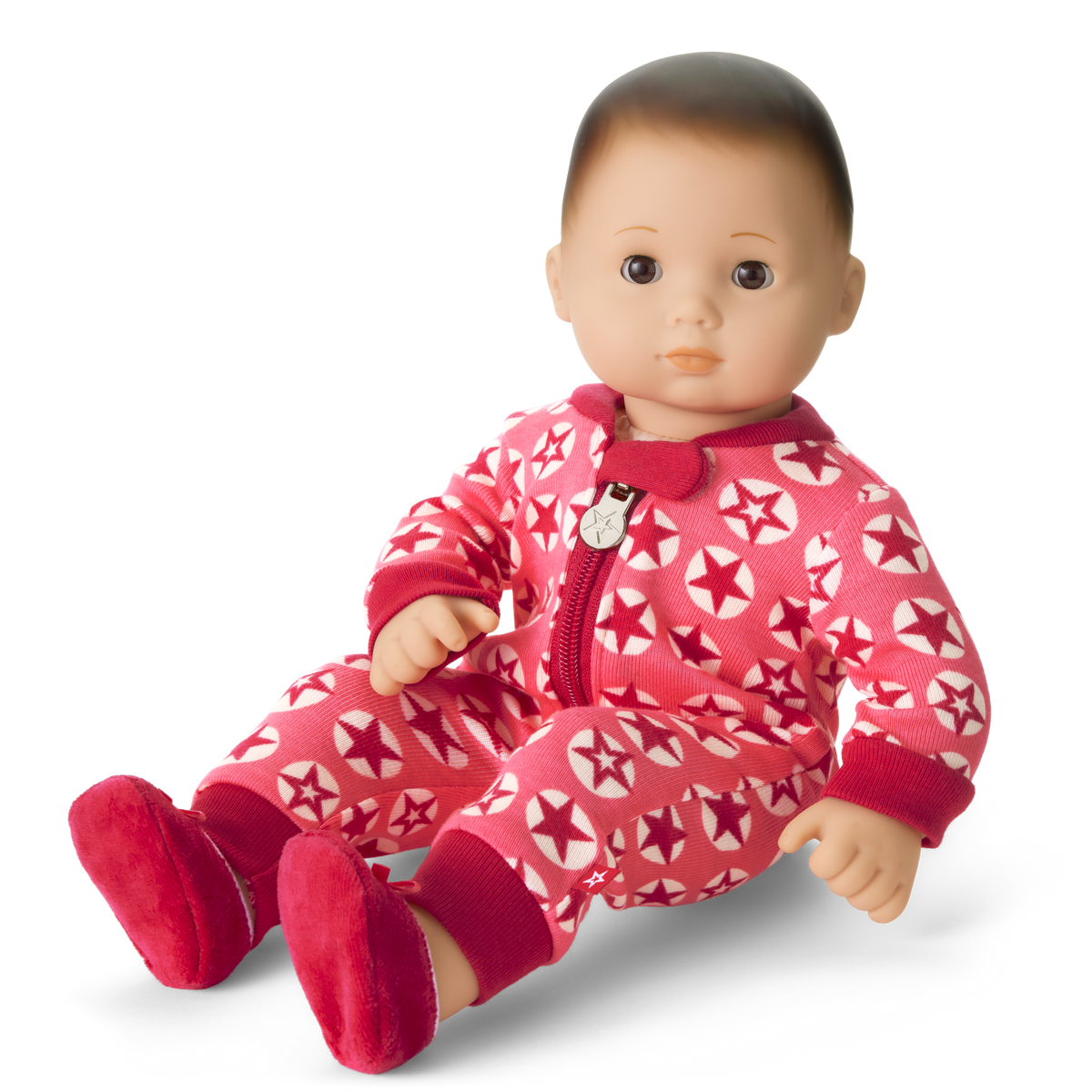 American Girl® x Hanna Andersson Berry Bright Stars Pajamas for Little Girls & Bitty Baby® Dolls
