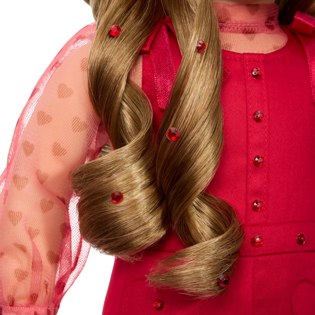 January Garnet Glam Outfit for 18-inch Dolls