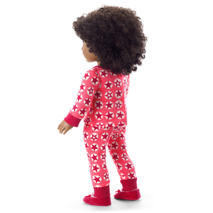 American Girl® x Hanna Andersson Berry Bright Stars Pajamas for 18-inch Dolls