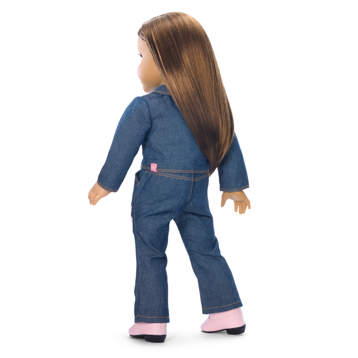 American Girl® x Harlem’s Fashion Row Cherry Blossom Couture Embroidered Jean Set for 18-inch Dolls