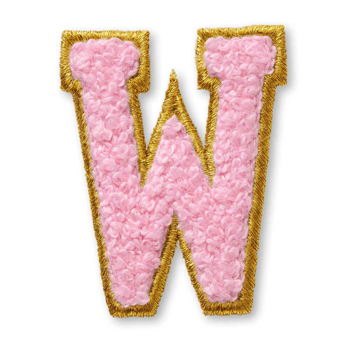 AG™ Letter W Stick-On Patch