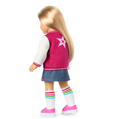 Truly Me™ 18-inch Doll #131, Puppy, Mini Backpack & Accessories AG™ Star Squad Bundle