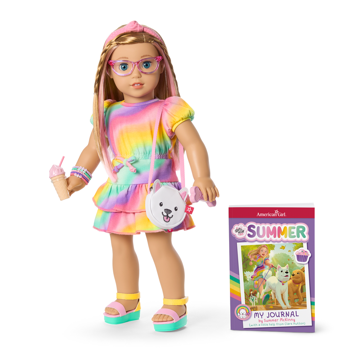 Summer McKinny™ Doll, Journal & Accessories (Girl of the Year™ 2025)