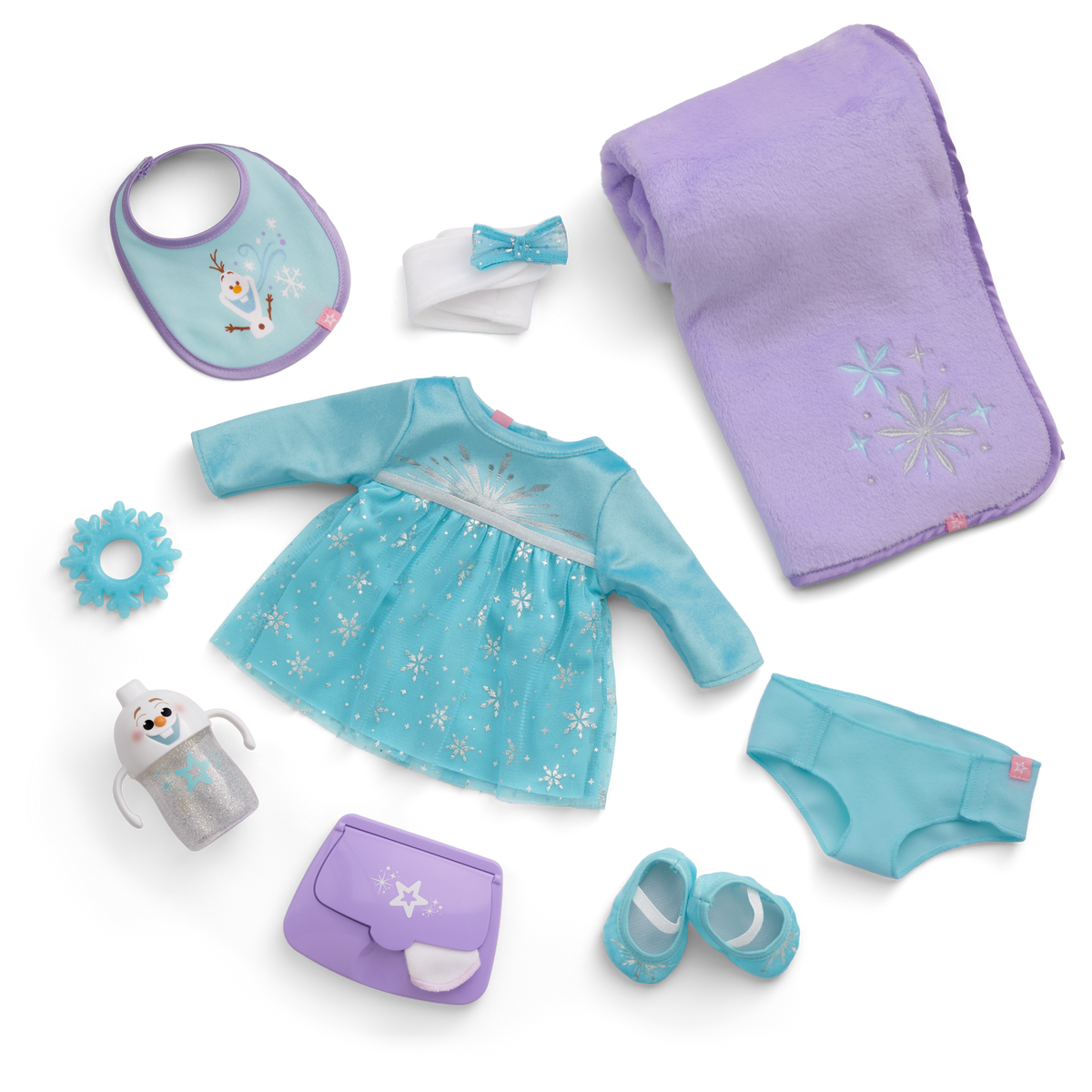 Disney Frozen Elsa Cuddle & Care Set with Bitty Baby® Doll by American Girl®