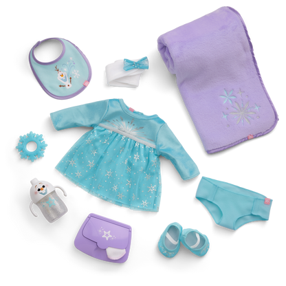 Disney Frozen Elsa Cuddle & Care Set with Bitty Baby® Doll by American Girl®