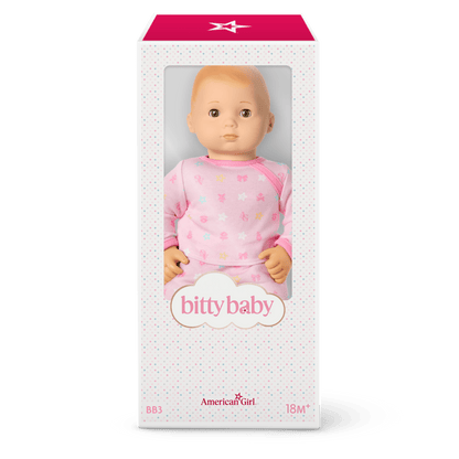 Bitty Baby® Doll #3 with blonde hair in Pastel Pink