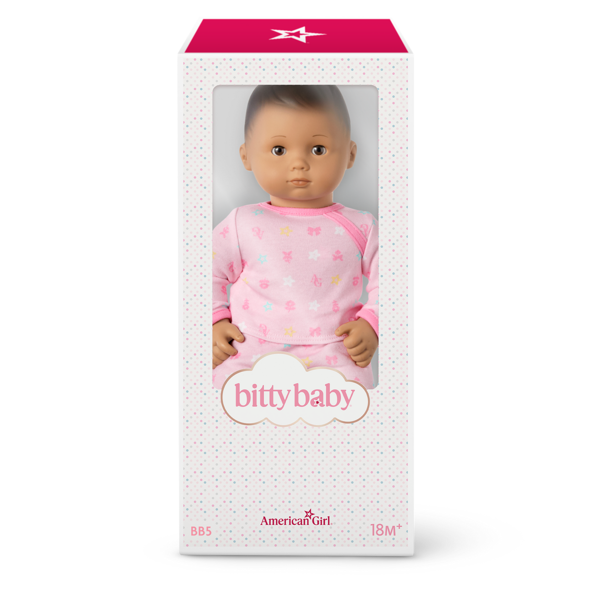 Bitty Baby® Doll #5 in Pastel Pink + Bunny Friend & Board Book