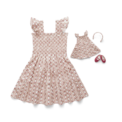 American Girl® x Hill House Home Ellie Nap Dress for Girls & 18-inch Dolls (Felicity™ Print)