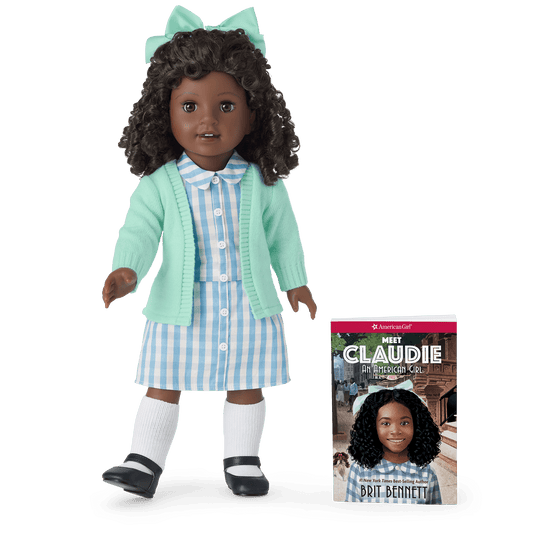 Claudie™ 18-inch Doll & Book (Historical Characters)