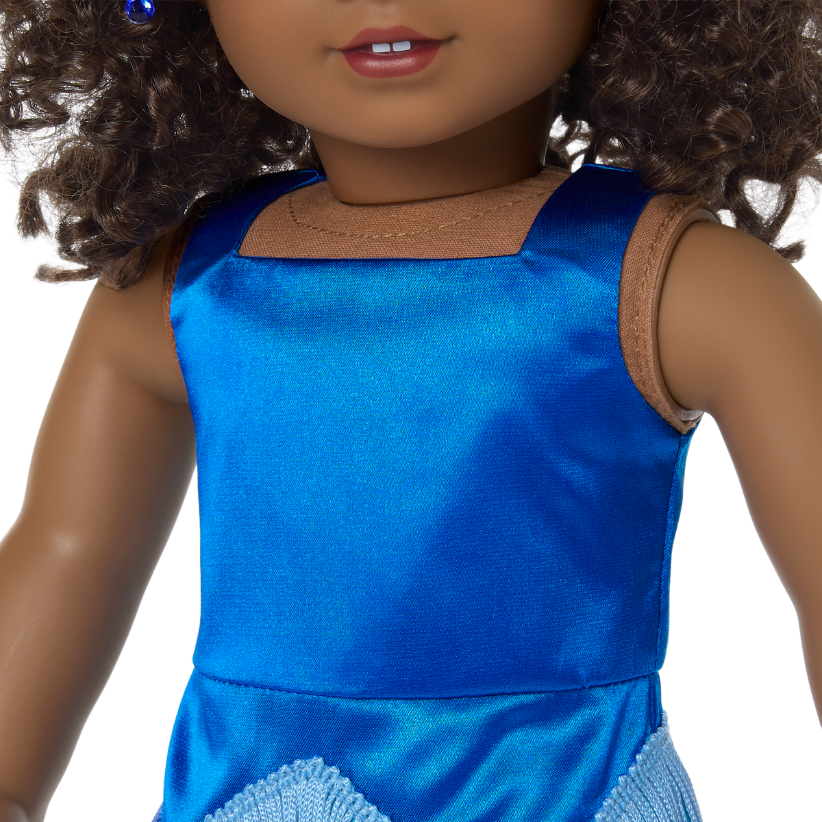 September Sapphire Sparkle Outfit for 18-inch Dolls