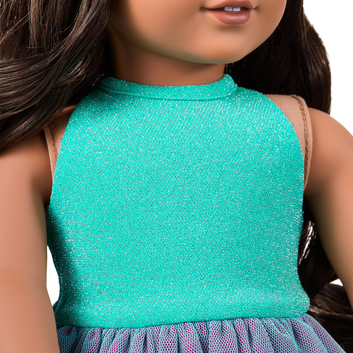 Glam Shimmering Ocean Outfit for 18-inch Dolls