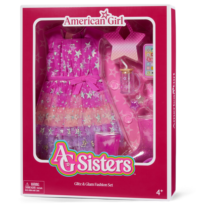 AG Sisters™ Glitz & Glam Fashion Set