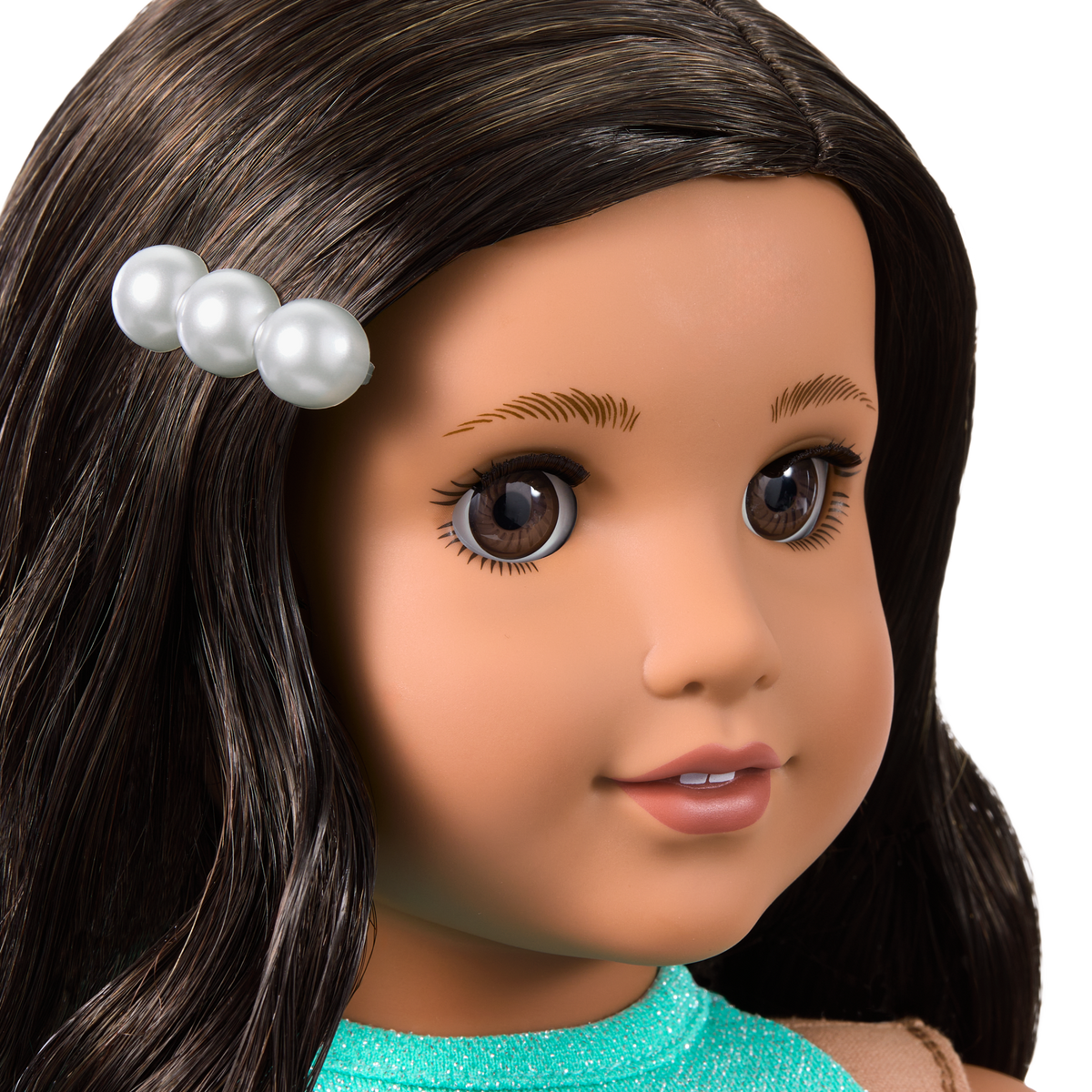 Glam Shimmering Ocean Outfit for 18-inch Dolls