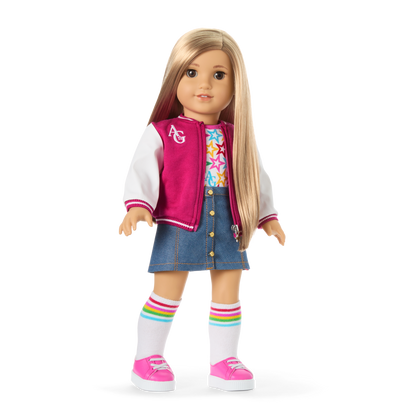 Truly Me™ 18-inch Doll #131, Puppy, Mini Backpack & Accessories AG™ Star Squad Bundle