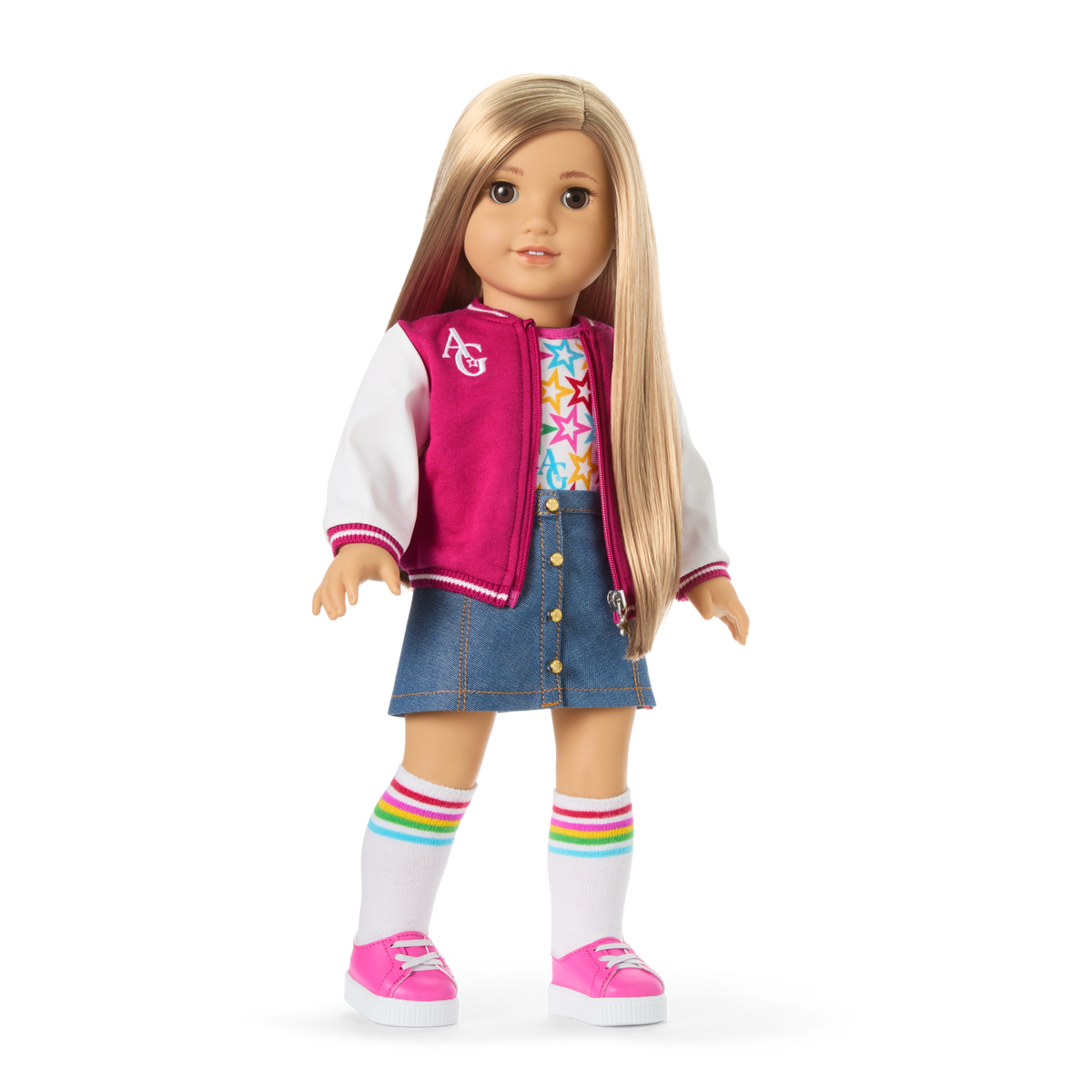 Truly Me™ 18-inch Doll #131, Accessories, Puppy & Doll Carrier
