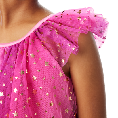 Pink Party-Ready Dress for Girls