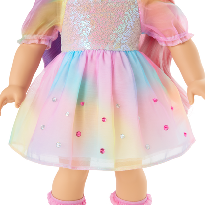 October Opal Obsession Outfit for 18-inch Dolls