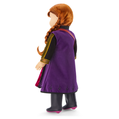 Disney Frozen Anna Adventure Outfit & Travel Bag for 18-inch Dolls by American Girl®