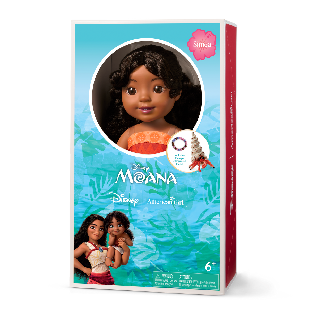 Disney Moana Doll & Moana 2 Simea Doll by American Girl®