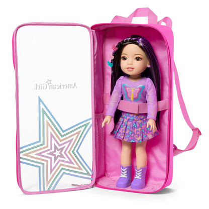 AG Sisters™ Jozette™ Doll, Book & Doll Carrier