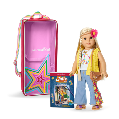Julie™ 18-inch Doll, Journal, Accessories & Doll Carrier (Historical Characters)