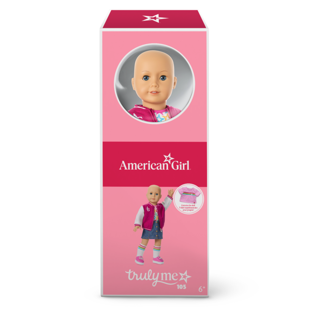 Truly Me™ 18-inch Doll #105, Puppy, Mini Backpack & Accessories AG™ Star Squad Bundle