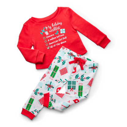 Holiday Wish List PJs for Girls