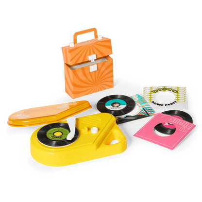 Julie’s™ Record Player & Accessories for 18-inch Dolls (Historical Characters)