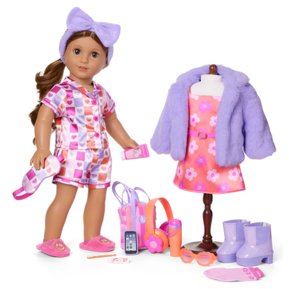 Truly Me™ #117 Doll & Day of Fun All-in-One Set