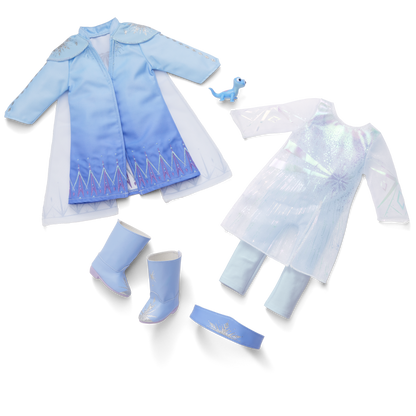 Disney Frozen Elsa Travel Outfit & Bruni for 18-inch Dolls by American Girl®