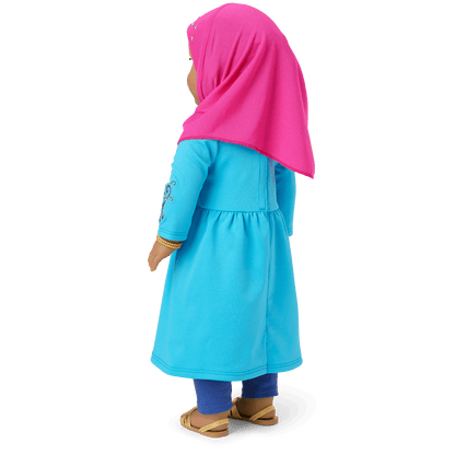 Eid al-Fitr Celebration Outfit for 18-inch Dolls