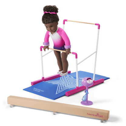 Dream Routine Gymnastics Set & Outfit for 18-inch Dolls