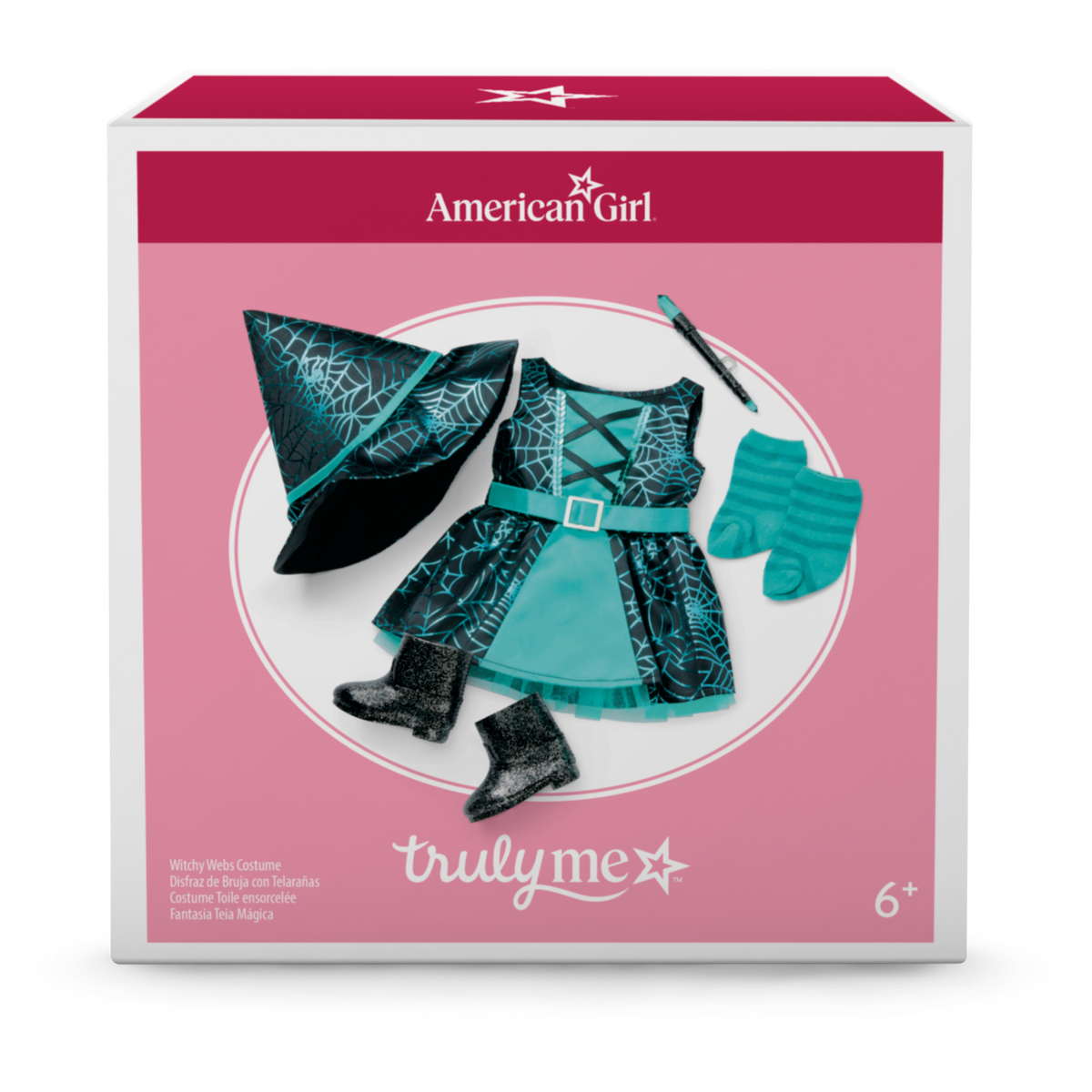 Witchy Webs Costume for 18-inch Dolls
